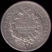 5 francs 1803